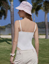 Ribbed Knit Women's Bodycon Bodysuit