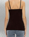 Fashion Solid Color Sling Camisole