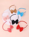 6pcs Toddler Girls Bow Knot Hair Hoop