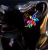 Tiara Coloured Rhinestone EARRING