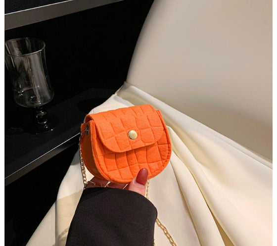 Girls Cute Chain Mini Crossbody Bag