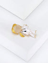 1pc Zinc Alloy Nurse Brooch