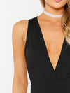 BAE Plunging Solid Bodysuit