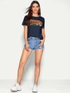 Leopard Panel Tee