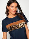 Leopard Panel Tee