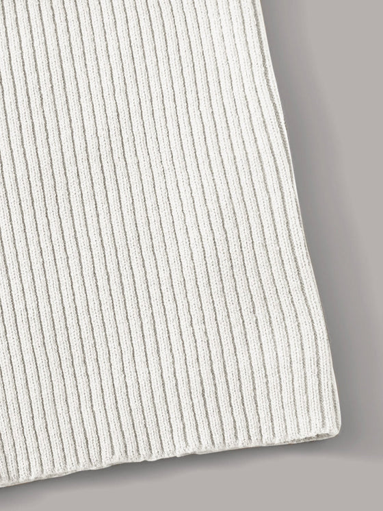 Ribbed V Neck Crop Top