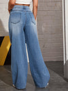 High Waisted Distressed Baggy Jeans Without Bag