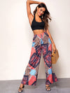 Tied Open Back Crop Halter Top