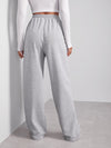 Heathered Knit Drawstring Sweatpants