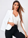 Solid Cape Blazer