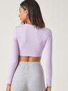 BASICS Cotton Solid Crop Top