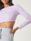 BASICS Solid Crop Top