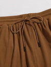 Rib knit Tank Top Drawstring Waist Sweatpants Set