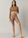 BASICS Cotton Solid Crop Top