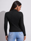 Cutout Front Fitted Tee