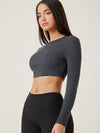 BASICS Cotton Solid Crop Top