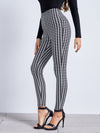 High Waist Houndstooth Leggings