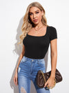Cap Sleeve Solid Tee
