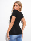 Cap Sleeve Solid Tee