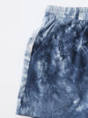 Girls Tie Dye Tee Track Shorts Set