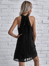 Tie Back Swiss Dot Dress