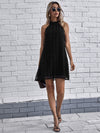 Tie Back Swiss Dot Dress