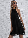 Tie Back Swiss Dot Dress
