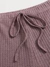 Lettuce Edge Waffle Knit Cami Top Leggings Set