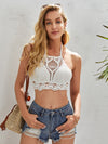 Tie Back Crochet Bikini Top