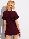 High Low Hem Tee