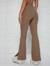 BAE Slit Hem Flare Leg Pants