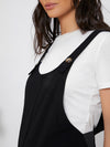 Maternity Solid Pinafore Jumpsuit Without Tee