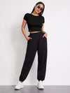 EZwear Rib knit Crop Top