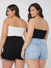 BASICS Plus 2 Pack Crop Tube Top