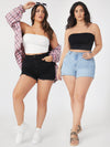 BASICS Plus 2 Pack Crop Tube Top