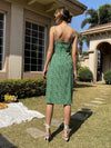 Ditsy Floral Split Thigh Cami Dress