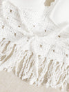 Fringe Trim Bikini Top