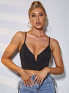 V Wired Crop Cami Top