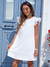 Ruffle Trim Dress