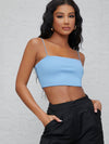 X LOLITA SOFIA Ribbed Cami Cropped Cami Top