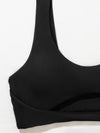 Rib Cut Out Bikini Top