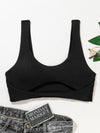Rib Cut Out Bikini Top