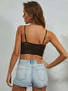 Sheer Lace Cami Crop Top