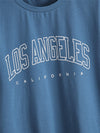 Drop Shoulder Letter Graphic Tee