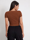 EZwear Rib knit Crop Top