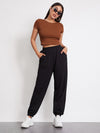EZwear Rib knit Crop Top