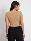 EZwear Rib knit Crop Top