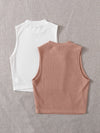 EZwear 2 Pack Rib knit Tank Top
