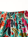 Floral Print Wide Leg Shorts