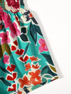 Floral Print Wide Leg Shorts